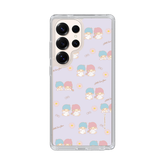 スリムプロテクションケース［ リトルツインスターズ - リボン - ガーリーフラワー ］