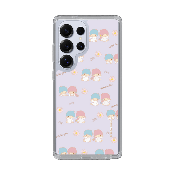 スリムプロテクションケース［ リトルツインスターズ - リボン - ガーリーフラワー ］