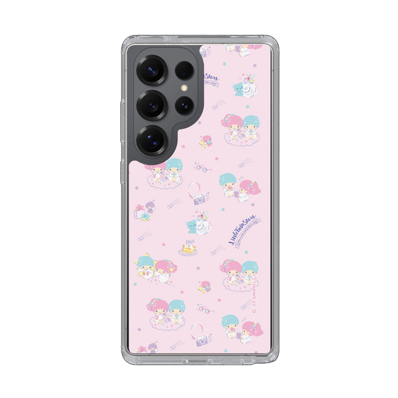 スリムプロテクションケース［ リトルツインスターズ - リボン - お出かけ ］