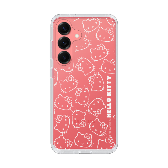 スリムプロテクションケース［ ハローキティ - リボン - フェイス ］