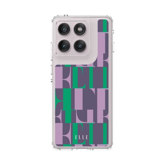 スリムプロテクションケース［ ELLE - カットロゴ - ウィンター ］