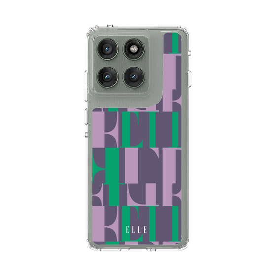 スリムプロテクションケース［ ELLE - カットロゴ - ウィンター ］