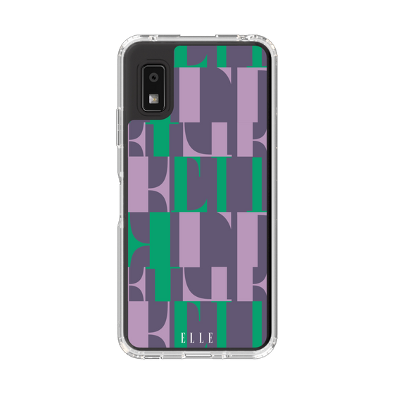 スリムプロテクションケース［ ELLE - カットロゴ - ウィンター ］