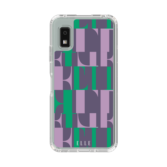 スリムプロテクションケース［ ELLE - カットロゴ - ウィンター ］