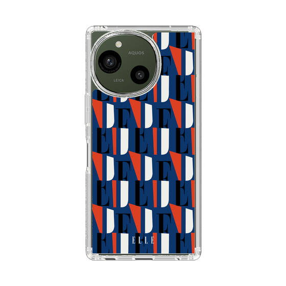 スリムプロテクションケース［ ELLE - モノグラム ］