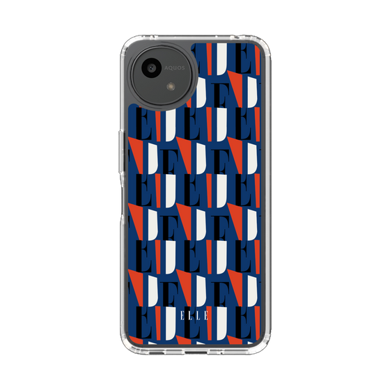 スリムプロテクションケース［ ELLE - モノグラム ］