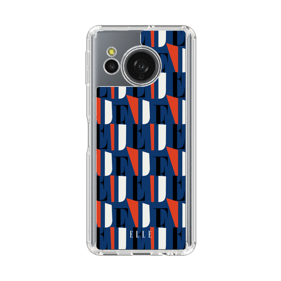 スリムプロテクションケース［ ELLE - モノグラム ］