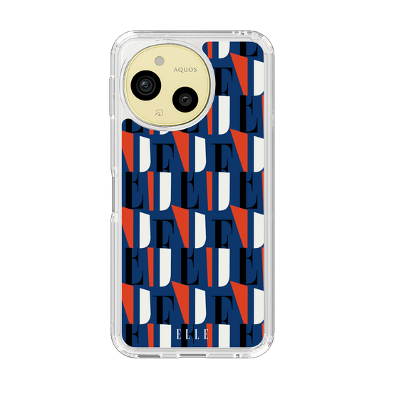 スリムプロテクションケース［ ELLE - モノグラム ］