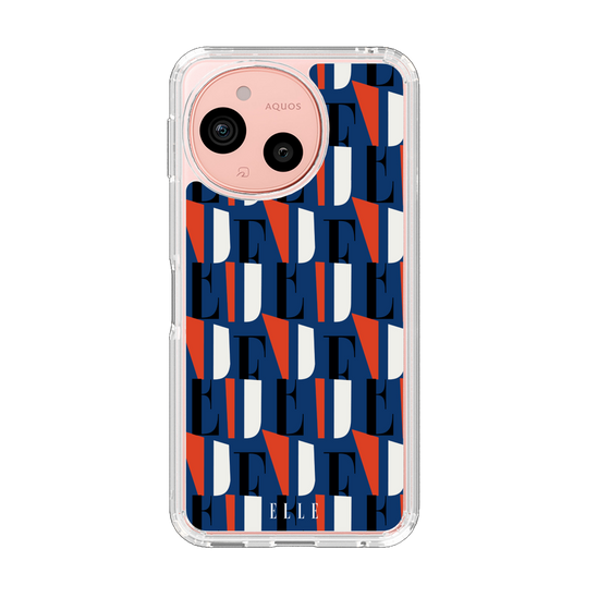 スリムプロテクションケース［ ELLE - モノグラム ］