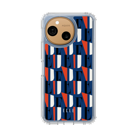 スリムプロテクションケース［ ELLE - モノグラム ］