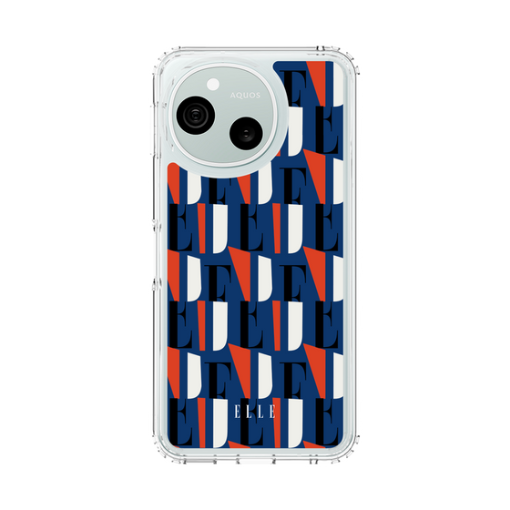 スリムプロテクションケース［ ELLE - モノグラム ］