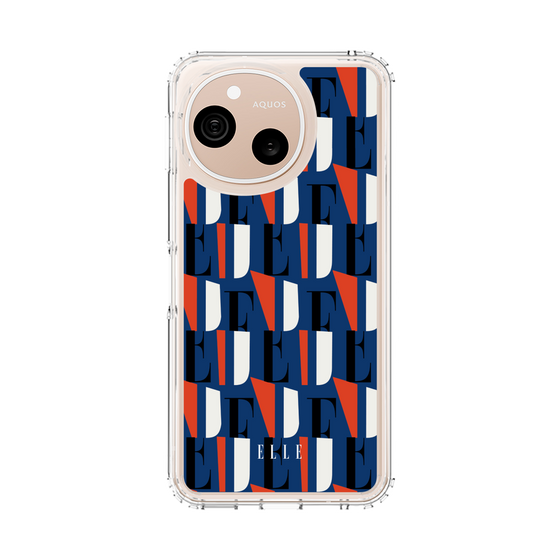 スリムプロテクションケース［ ELLE - モノグラム ］