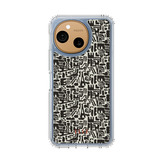 スリムプロテクションケース［ ELLE - パリの街 ］