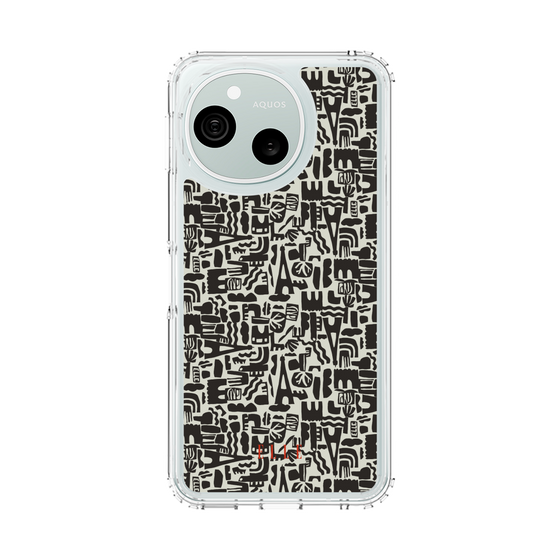 スリムプロテクションケース［ ELLE - パリの街 ］