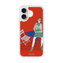 スリムプロテクションケース［ ELLE - パリジェンヌ - レッド ］