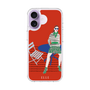 スリムプロテクションケース［ ELLE - パリジェンヌ - レッド ］