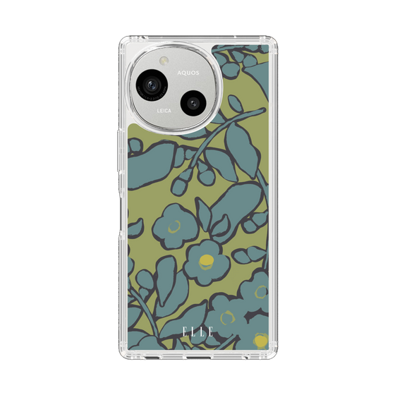 スリムプロテクションケース［ ELLE - ボタニカル ］