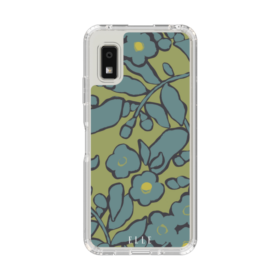 スリムプロテクションケース［ ELLE - ボタニカル ］