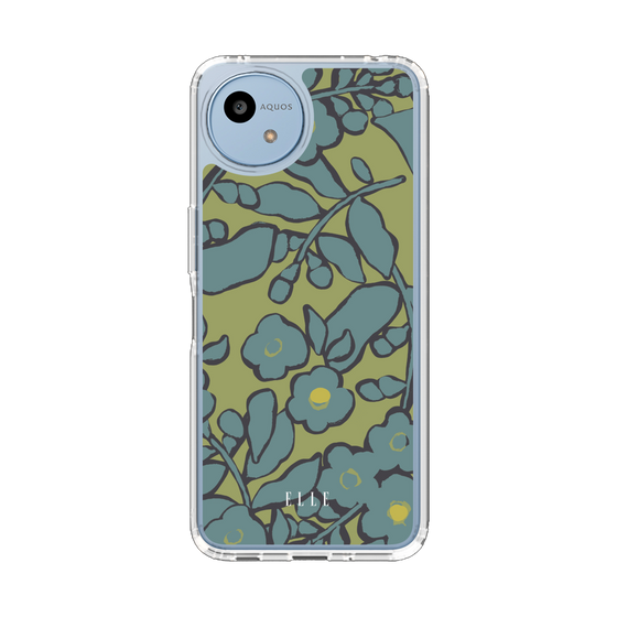 スリムプロテクションケース［ ELLE - ボタニカル ］