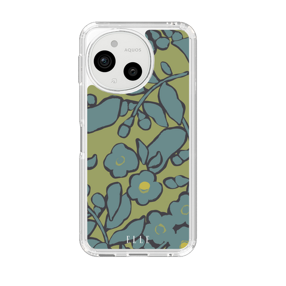 スリムプロテクションケース［ ELLE - ボタニカル ］