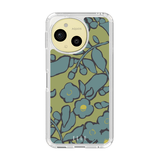 スリムプロテクションケース［ ELLE - ボタニカル ］