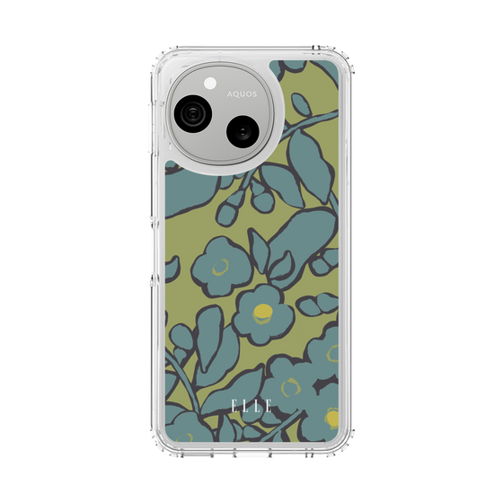 スリムプロテクションケース［ ELLE - ボタニカル ］