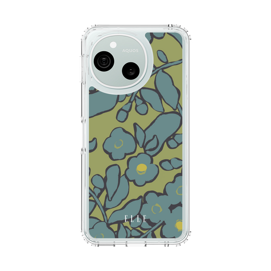 スリムプロテクションケース［ ELLE - ボタニカル ］