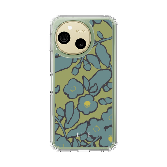 スリムプロテクションケース［ ELLE - ボタニカル ］