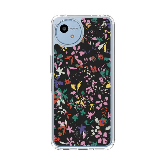 スリムプロテクションケース［ ELLE - フラワー - 冬 ］