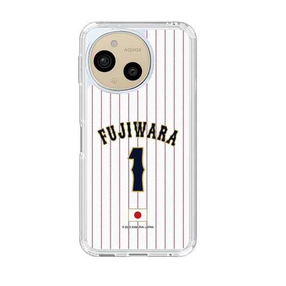 スリムプロテクションケース［ 侍ジャパン - ホーム #1 FUJIWARA ］