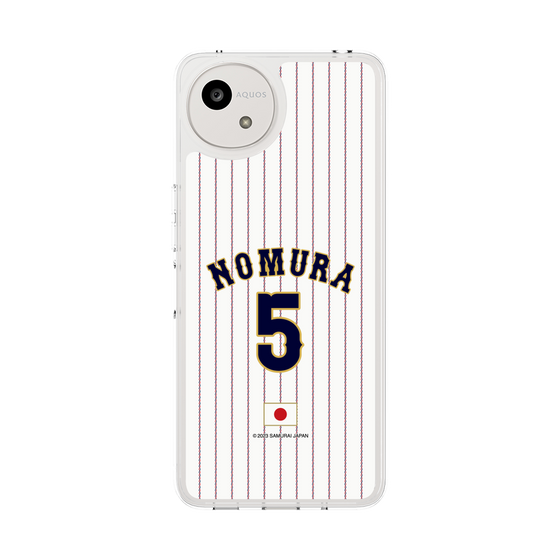 スリムプロテクションケース［ 侍ジャパン - ホーム #5 NOMURA ］