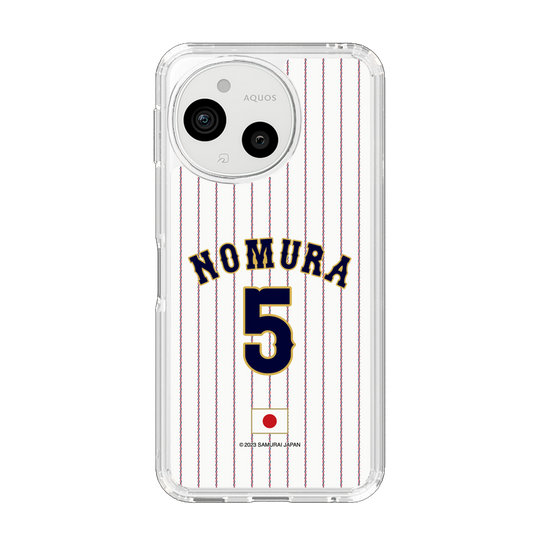 スリムプロテクションケース［ 侍ジャパン - ホーム #5 NOMURA ］