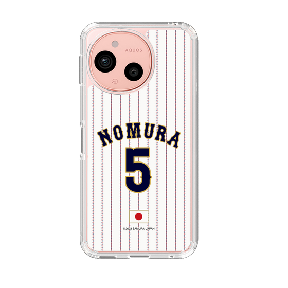 スリムプロテクションケース［ 侍ジャパン - ホーム #5 NOMURA ］