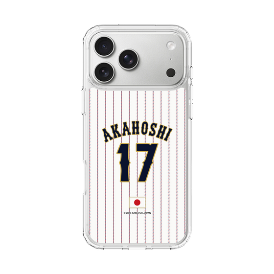 スリムプロテクションケース［ 侍ジャパン - ホーム #17 AKAHOSHI ］