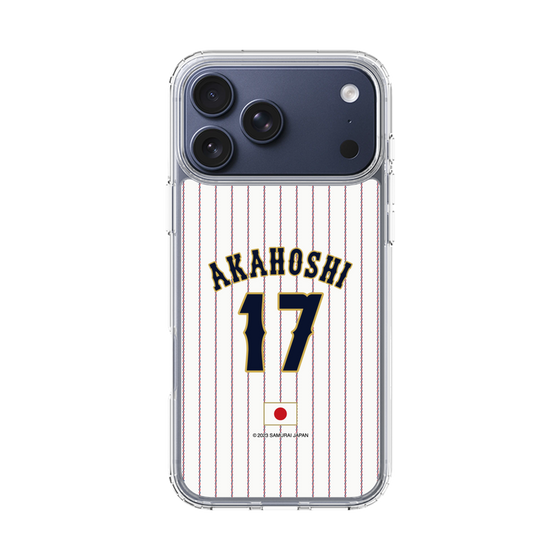 スリムプロテクションケース［ 侍ジャパン - ホーム #17 AKAHOSHI ］