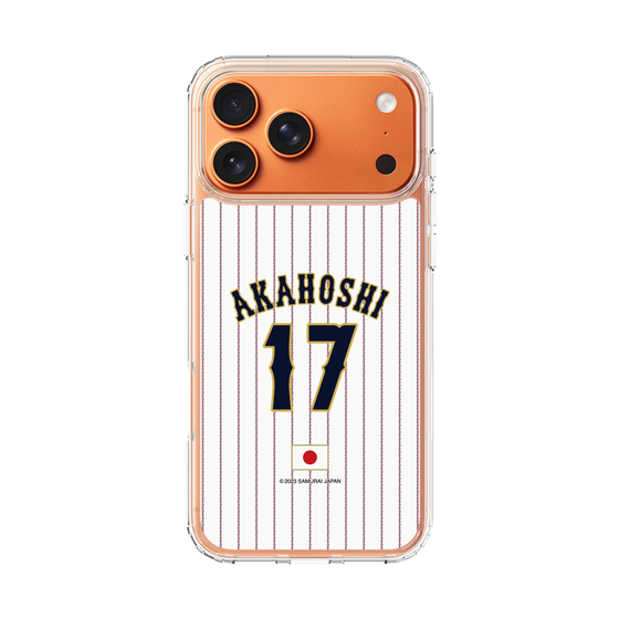 スリムプロテクションケース［ 侍ジャパン - ホーム #17 AKAHOSHI ］