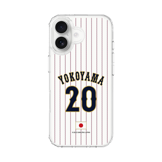 スリムプロテクションケース［ 侍ジャパン - ホーム #20 YOKOYAMA ］