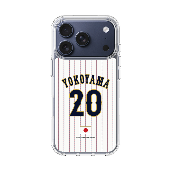 スリムプロテクションケース［ 侍ジャパン - ホーム #20 YOKOYAMA ］