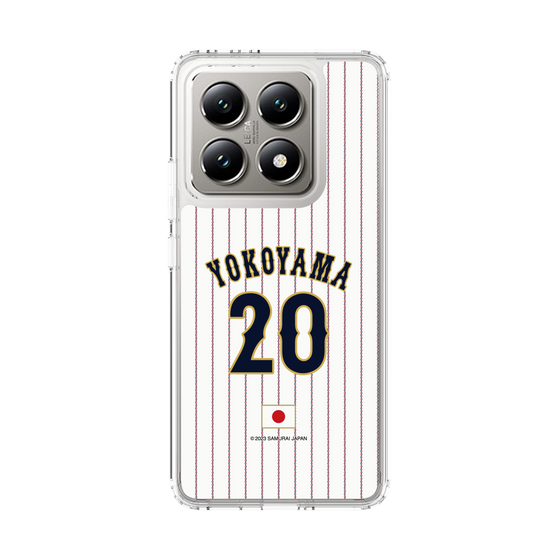 スリムプロテクションケース［ 侍ジャパン - ホーム #20 YOKOYAMA ］