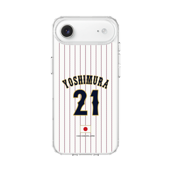 スリムプロテクションケース［ 侍ジャパン - ホーム #21 YOSHIMURA ］