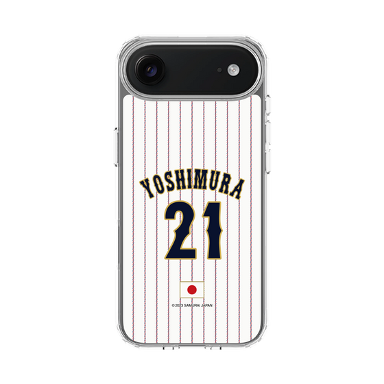 スリムプロテクションケース［ 侍ジャパン - ホーム #21 YOSHIMURA ］