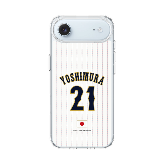 スリムプロテクションケース［ 侍ジャパン - ホーム #21 YOSHIMURA ］