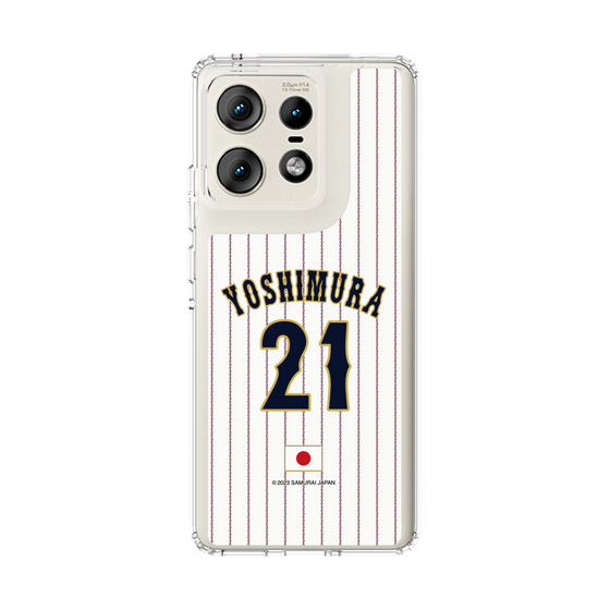 スリムプロテクションケース［ 侍ジャパン - ホーム #21 YOSHIMURA ］