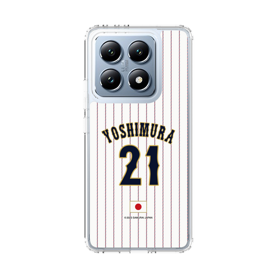 スリムプロテクションケース［ 侍ジャパン - ホーム #21 YOSHIMURA ］