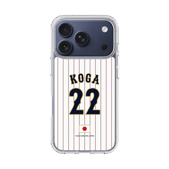 スリムプロテクションケース［ 侍ジャパン - ホーム #22 KOGA ］