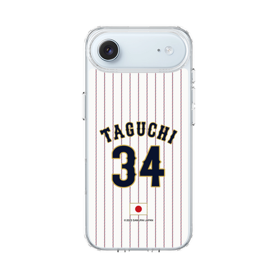 スリムプロテクションケース［ 侍ジャパン - ホーム #34 TAGUCHI ］
