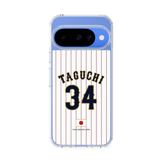 スリムプロテクションケース［ 侍ジャパン - ホーム #34 TAGUCHI ］