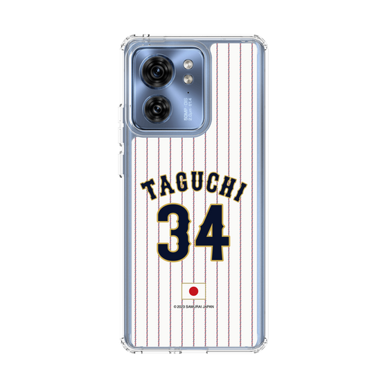 スリムプロテクションケース［ 侍ジャパン - ホーム #34 TAGUCHI ］