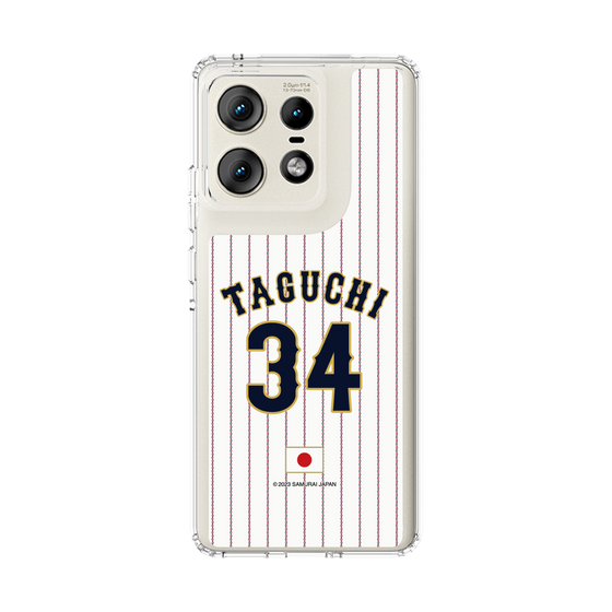 スリムプロテクションケース［ 侍ジャパン - ホーム #34 TAGUCHI ］