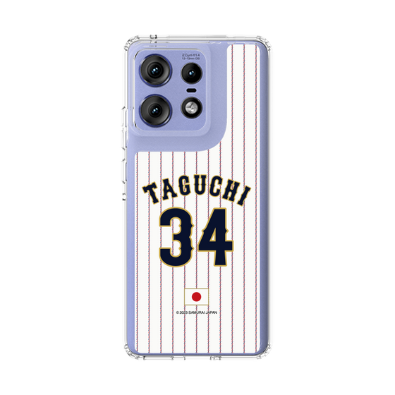 スリムプロテクションケース［ 侍ジャパン - ホーム #34 TAGUCHI ］
